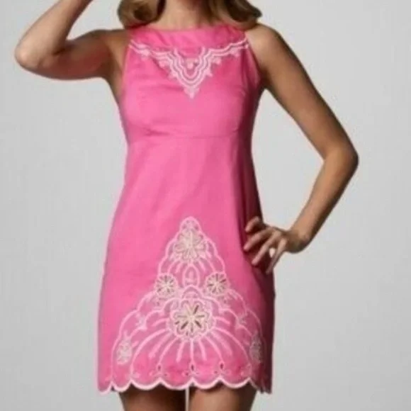 Lilly Pulitzer Jacqueline Cotton Sheath Dress - Picture 6 of 11